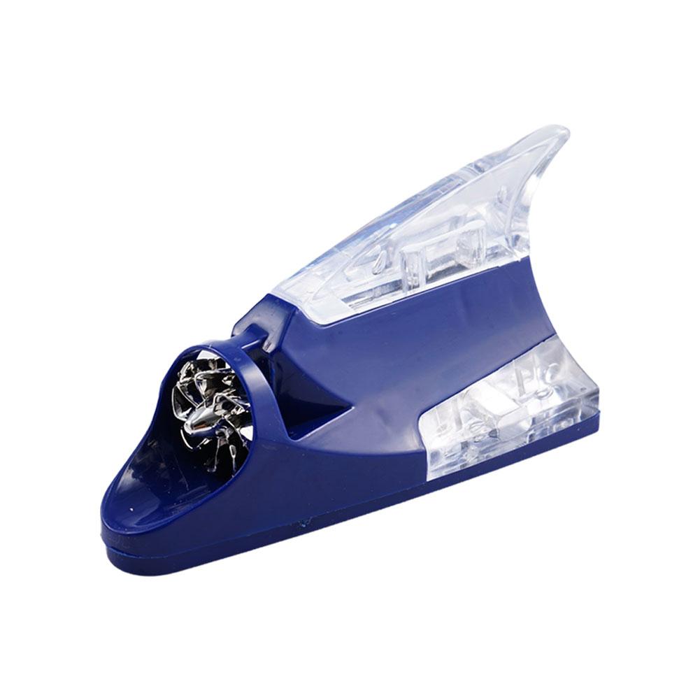 Evrensel Araba Tavanı Araba Kamyon Rüzgarla Çalışan LED Işık Yüzgeci Uyarı Lambası Güvenli Araba Flaşı Renkli Işık Çatı Köpekbalığı Anteni LED J7M2