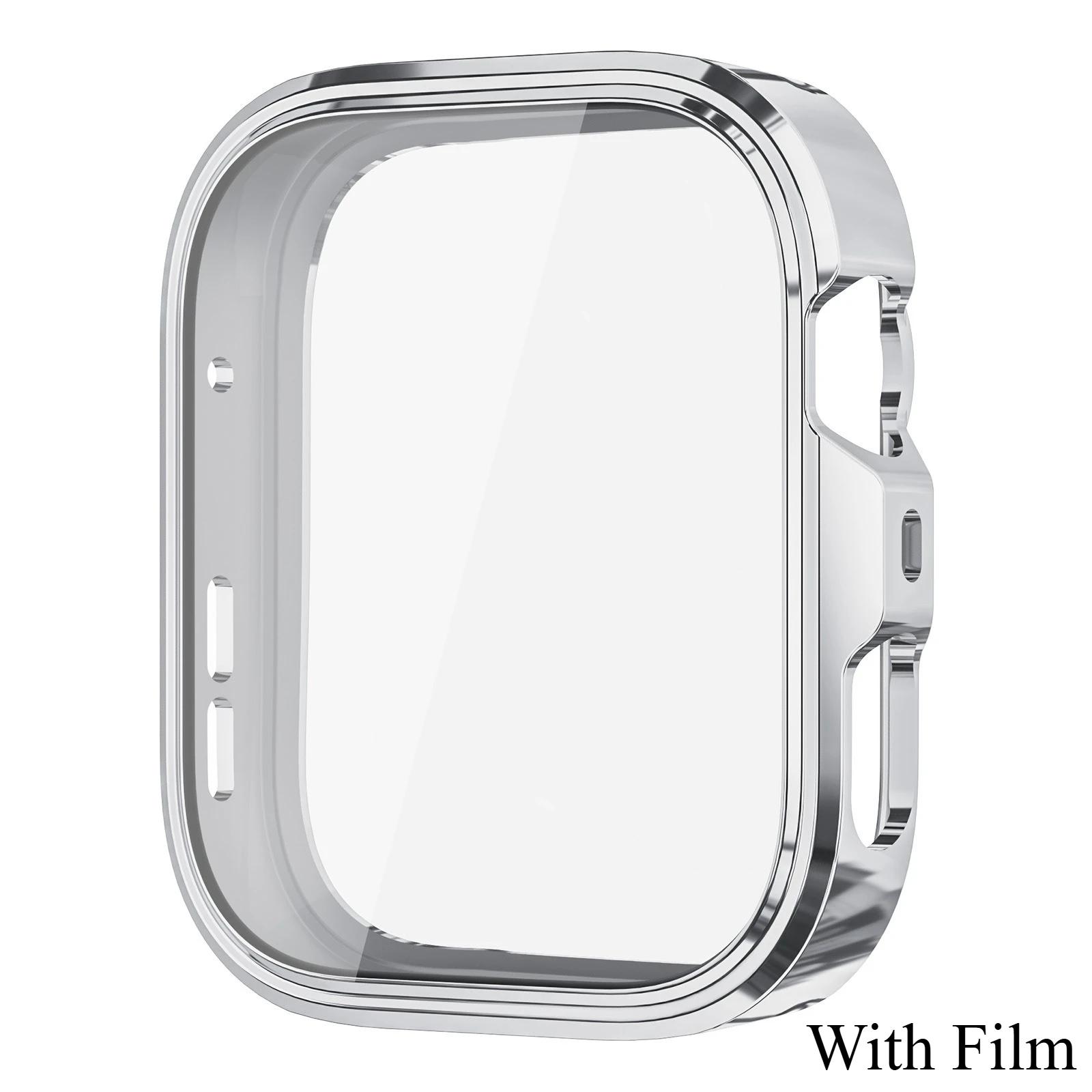 

ТПУ чехол для Huawei Watch Fit 4 Чехлы с полной защитой Защитная пленка для экрана для Huawei Fit 4 Pro Мягкий бампер Защитные аксессуары For Huawei Fit4Pro серебряный