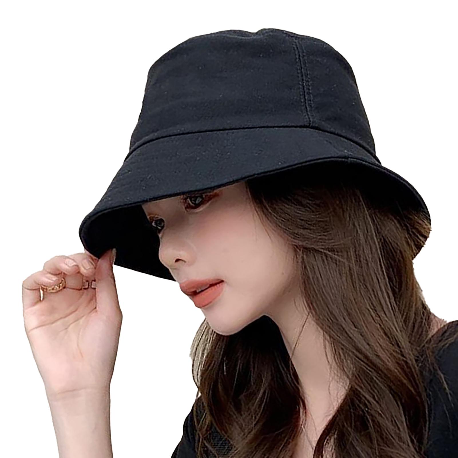

Cotton Style Bucket Hat for Women Trendy Lightweight Outdoor Summer Beach Vacation Getaway Headwear