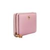 Gucci Bamboo Double G Logo Zip Long Leather Wallet Women wallet Pink 739499-AABXM-5823