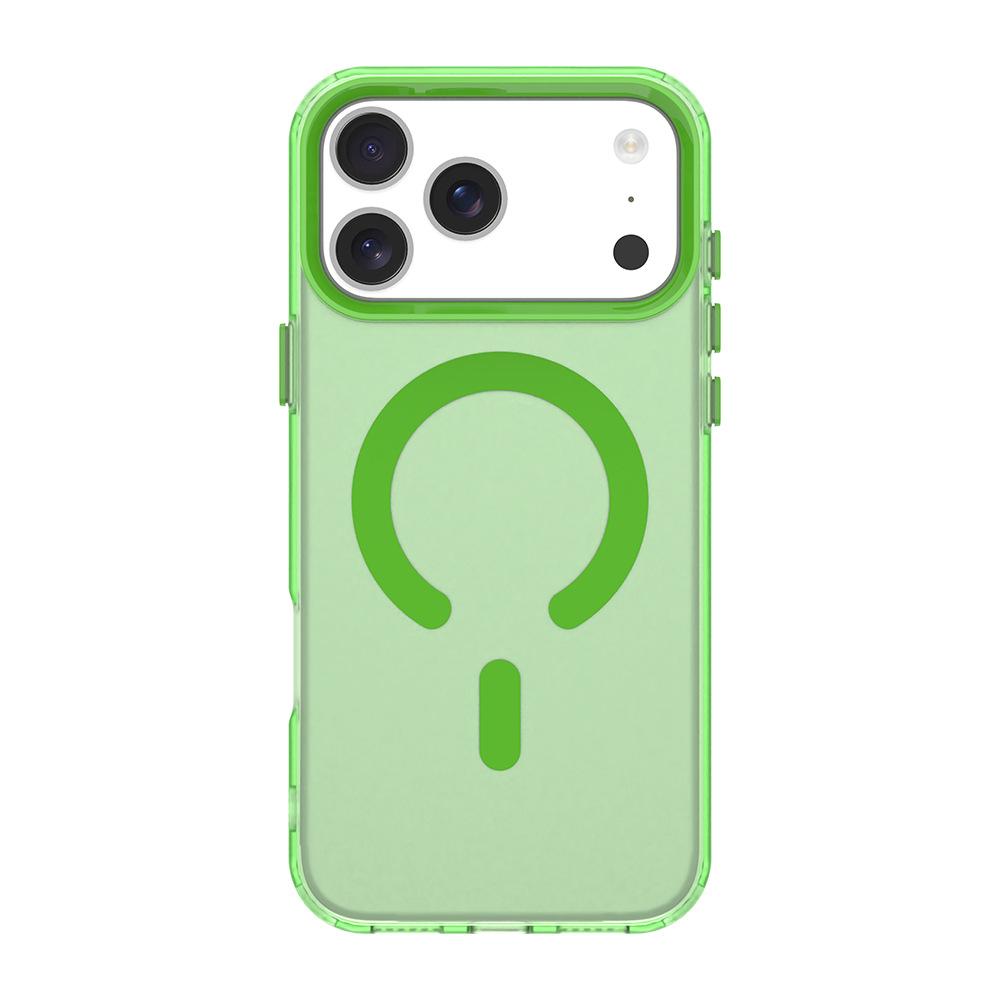 Candy magnetic suction matte transparent color suitable for iPhone17Promax mobile phone case Apple 17Air anti-drop protective case