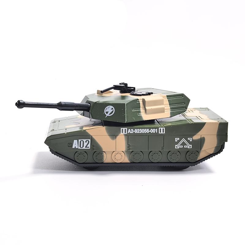 Simulation Military Armed Tank Helicopter Armored Vehicle Ambulance Truck Pull Back Car Children's Toy Model Alloy Metal+plastic