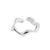 Fashionable Adjustable Wave Ring for Women – Trendy Open Design