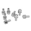 8Pcs RC Hex Wheel Hub Drive Adaptor Extension Column Metal Nut for Axial SCX10 for Traxxas D90 for Redcat for GEN8