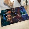 Custom Name Green Serpent Magic Carpet Rug Customizable Soft Washable Anti-Slip Home Living Room Sofa Mats Personalized Rug. 090939