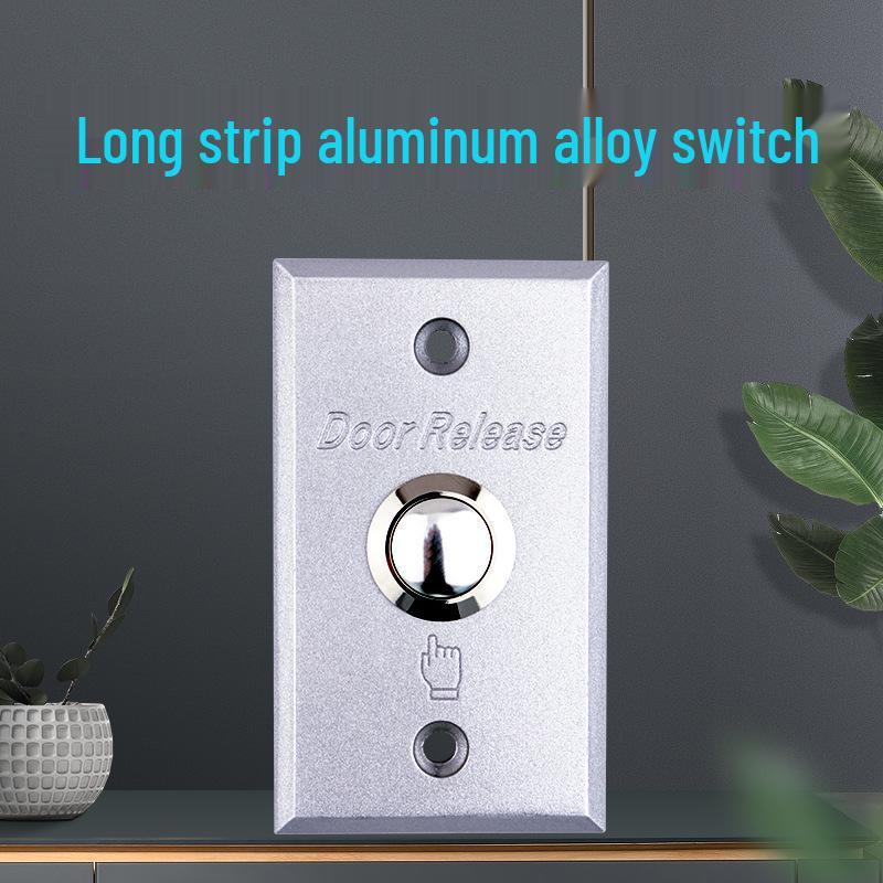 Edelstahl Zutrittskontrolle Ausgangstaster, Selbstrückstellend, Aufputz-/Unterputzmontage, Typ 86, Normally Open/Closed