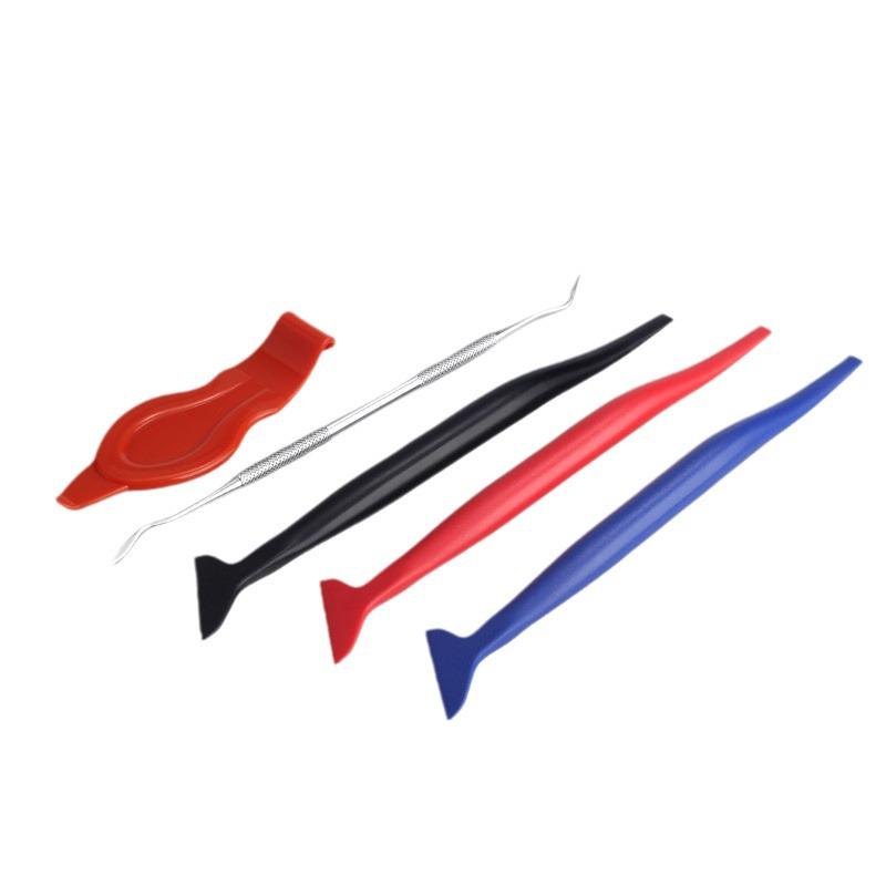 Farbwechsel-Werkzeugset für Autofolierung - Adlerkralle Kantenversteck- & Trimmspachtel (5-teiliges Set)