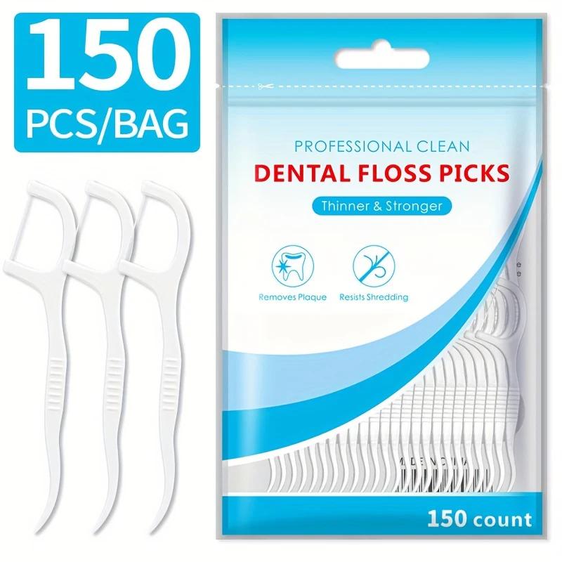 Ultra-Fine Toothpicks, Home Set, Portable and Disposable Care Floss- Deep Cleaning for Oral Care