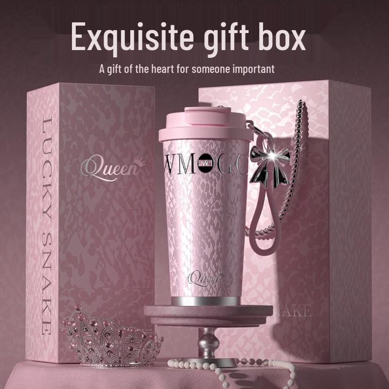 Shangqi Luxurious Black Ceramic Insulated Coffee Cup