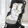 Baby Stroller Cushion Soft Comfortable Double-side Cotton Cute Cartoon Rabbit Infant Cushion Pillow