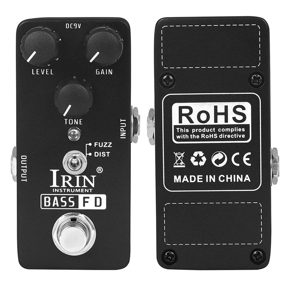 

IRIN RS-22 BASS FD Pedal Fuzz/Distortion Mode Electric Bass Guitar Effect Pedal Guitar Parts & Accessories True Bypass