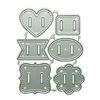 Buckle Cutting Dies Metal Stencil Template Mold Home School Handmade