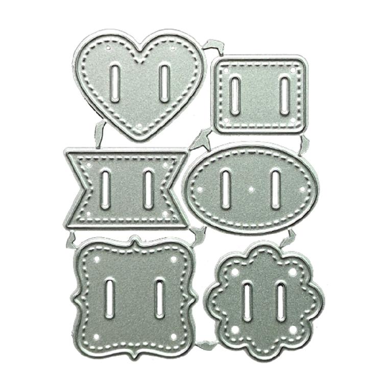 

Buckle Cutting Dies Metal Stencil Template Mold Home School Handmade 1