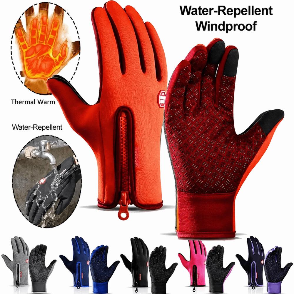 Warm Cycling Gloves Windproof Thickened Thermal Gloves Fashion Winter Gloves for Men Women