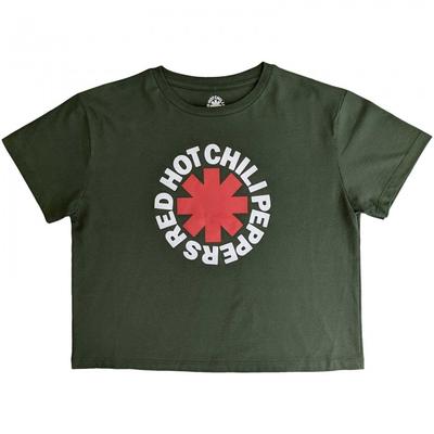 Klassisches Asterisk-Crop-Top für Damen/Damen