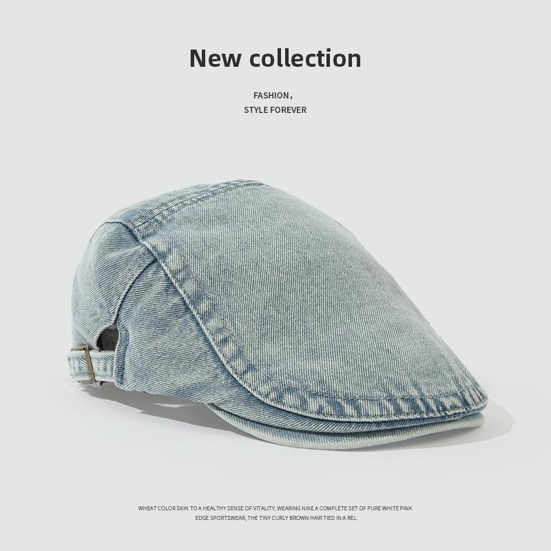 Berretto Newsboy Retro Trendy Stile Hong Kong - Berretto Unisex Minimalista Moda Primavera
