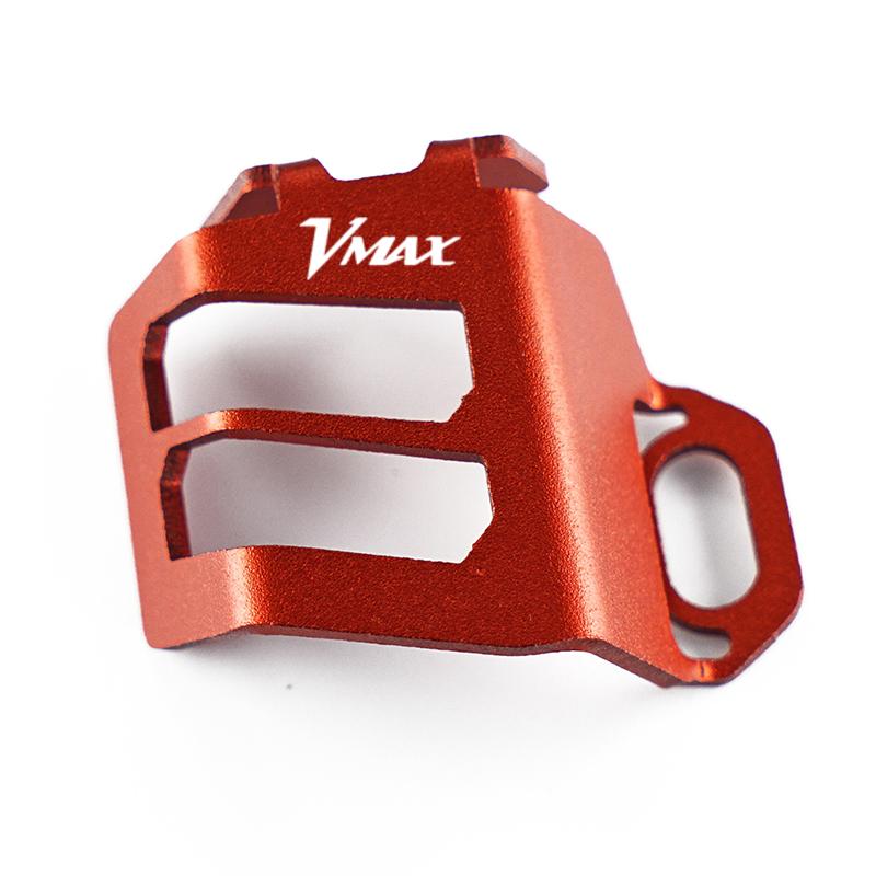 For Yamaha VMAX V-MAX V MAX 1200 1985-2008 Motorcycle Accessories CNC Rear Brake Fluid Reservoir Cover Guard Protection Sock