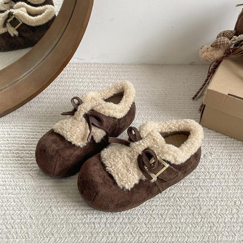 

Women s thick-soled winter lightweight warm winter cold padded snow boots non-slip wear-resistant casual sneakers cotton boots Le Fu shoes 40 темно-коричневого