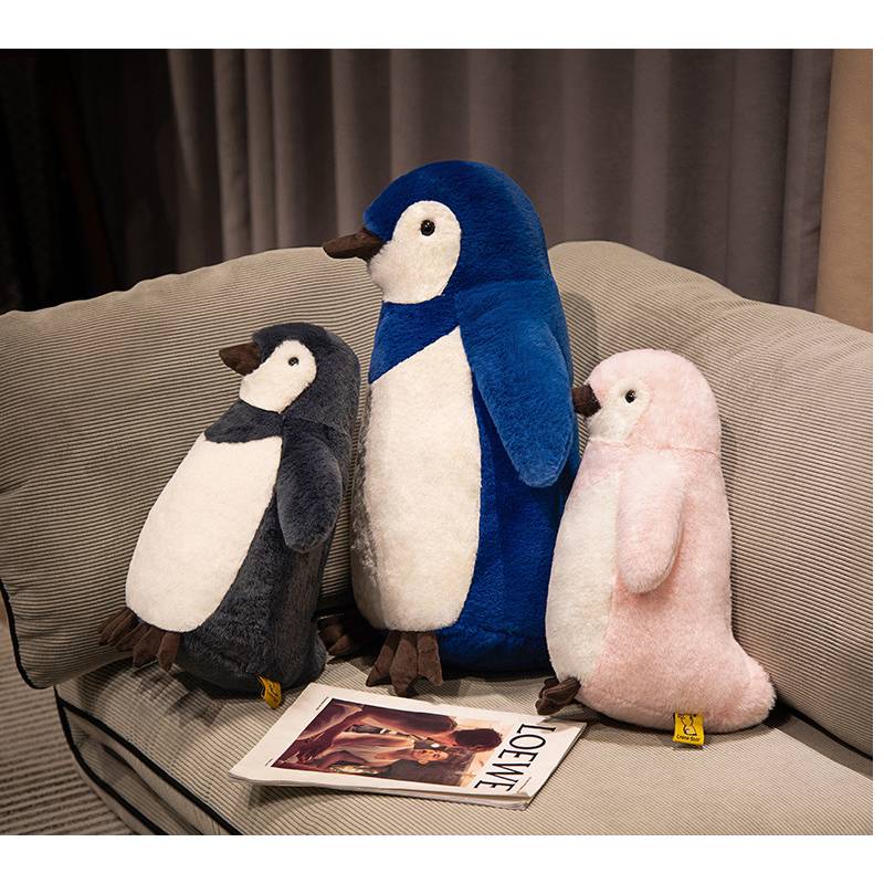 Penguin Plush Kawaii Toys Marine Animal Doll Children Gifts Sofa Decor Cushion