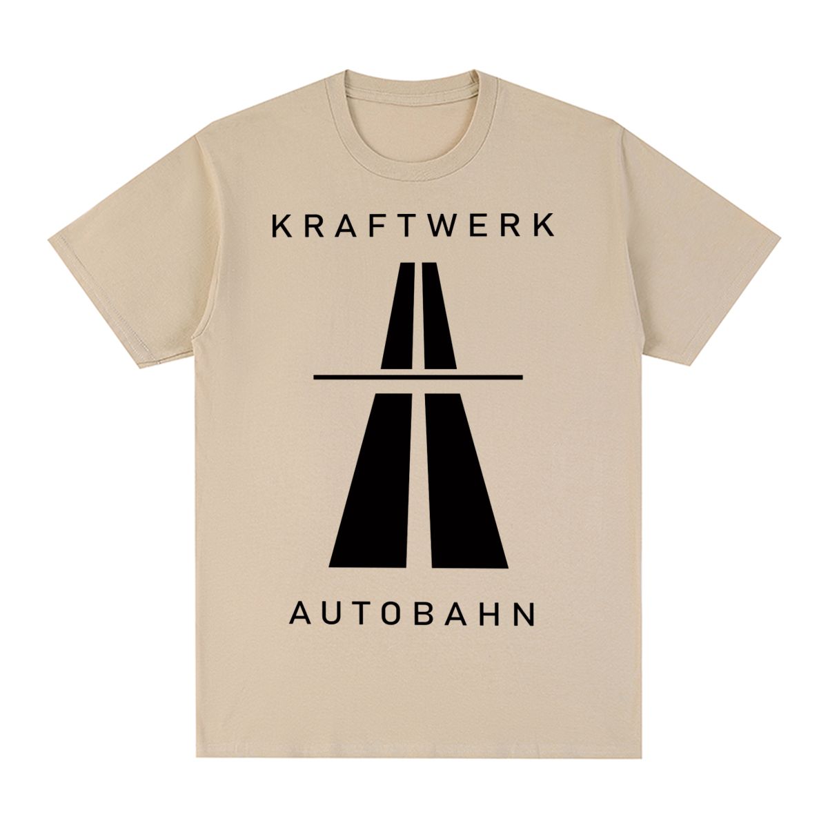 

Вінтажна футболка Kraftwerk Autobahn Music Electronic Synth Neu! Краутрок Бавовняна Чоловіча Футболка Нова Футболка Жіночі Топи M