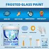 Frosted Glass Paint for Window 16oz & Waterproof Window Privacy Paint 500g, Frosted Glass Window Film, UV Resistant Frosted Glass Spray for Glass