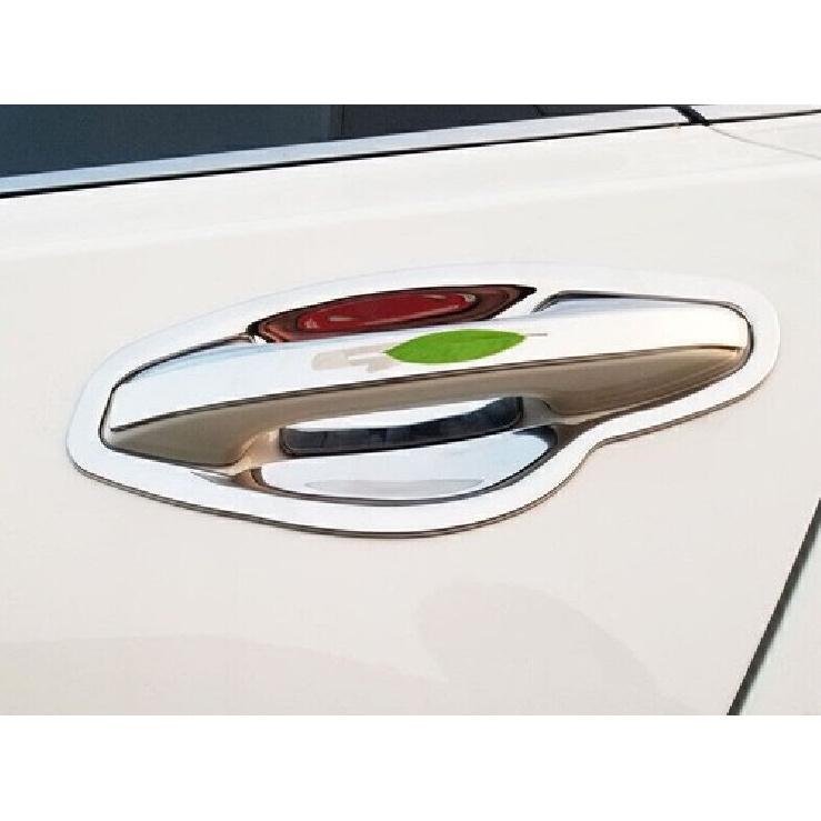 For Kia Forte K3 19-2024 Chrome Steel Exterior Side Door Bowl Cover Trim 8pcs