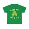 Kiss Me I'm Irish-Ish St. Patrick's Day Graphic Tee Shirt