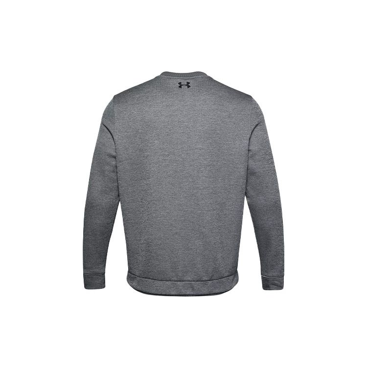 Under Armour Fleece Casual Crew Neck Sweatshirt Men Tops Gray 1360503-012
