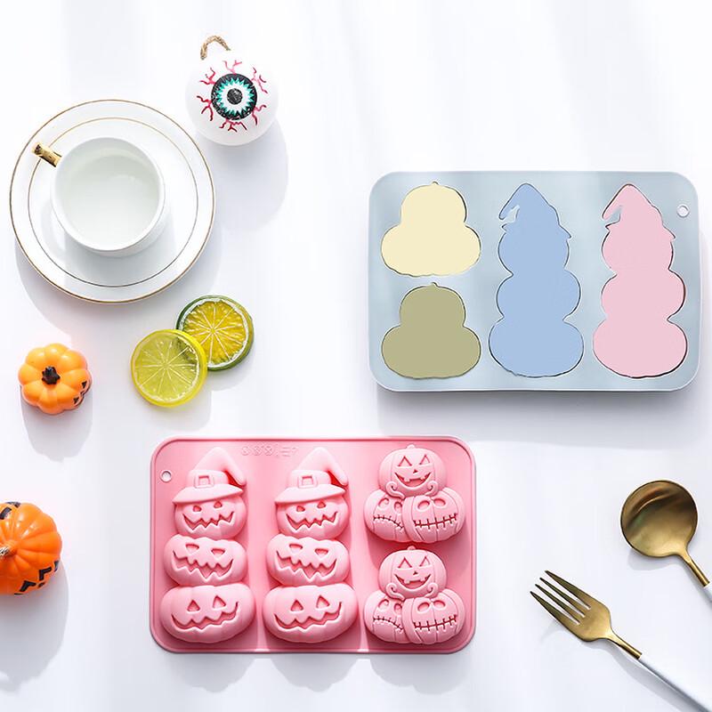 

Halloween Pumpkin Silicone Baking Mold