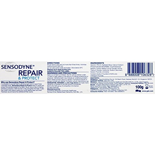 Sensodyne Repair and Protect Toothpaste 100g