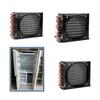 Heavy Duty Freezer Refrigerator Condenser Small Copper Tube Aluminum Fin Air Cooled Water Cooled Cold Storage Radiator