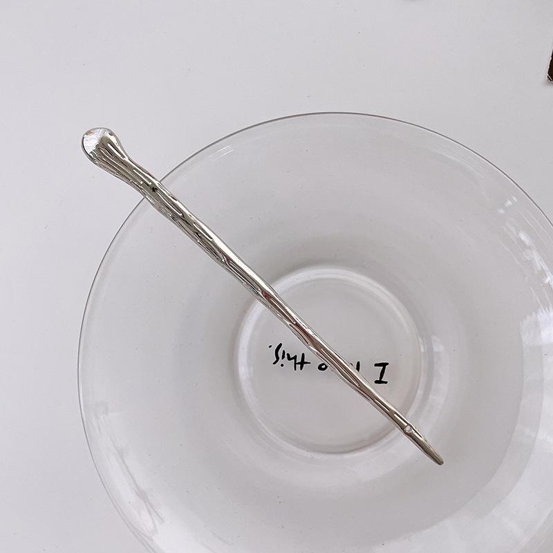 

Япония Палочка для волос Женские заколки для волос Простые металлические гофрированные Нескользящие Однотонные палочки для волос Заколка для волос для девочек Аксессуары для волос Новые