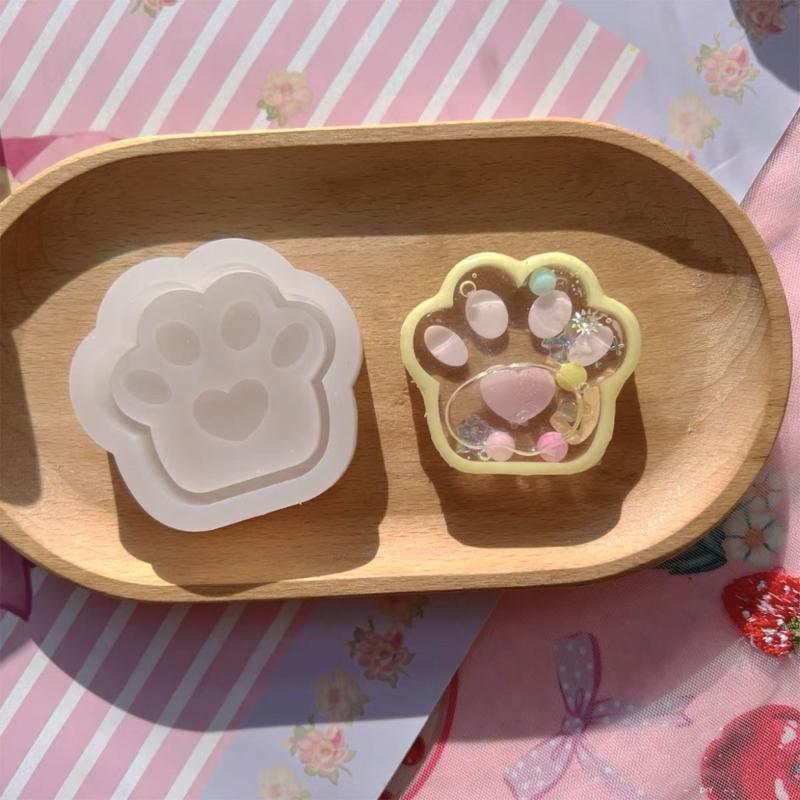 Resin Shaker Mold DIY Quicksand Casting Epoxy Silicone Mold Resin Epoxy Jewelry Molds for Pendant Decoration Crafts