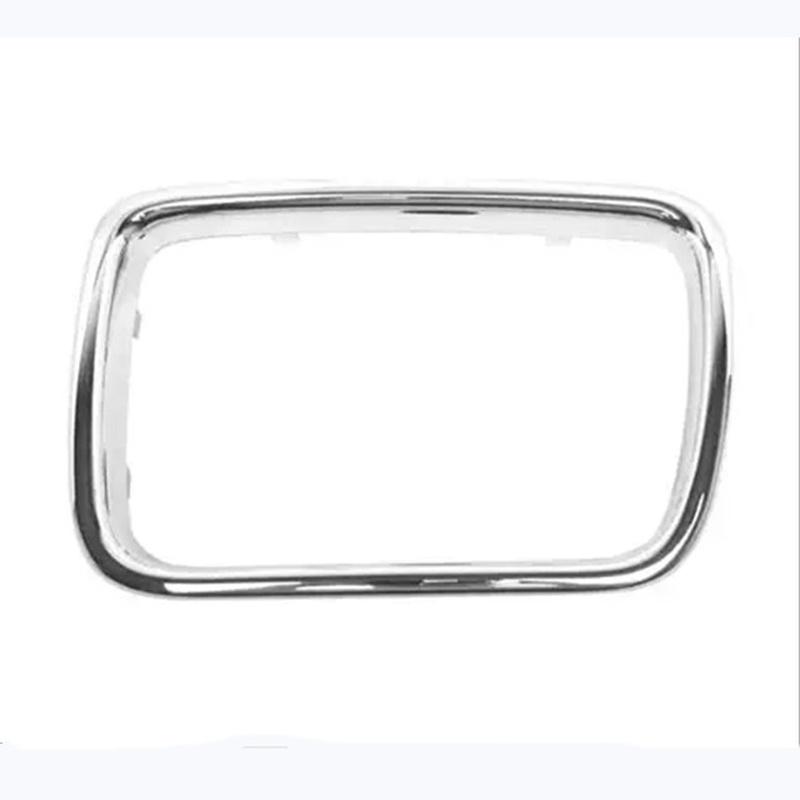 Paar Grill-Zierleisten Chrom-Finish für BMW Für 5er Serie Für E34 1992-1994 ABS OEM Für 5113814872Für 5 Für 51138148726