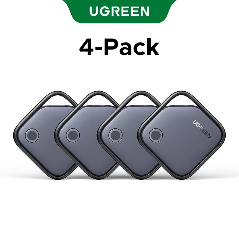 Ugreen SmartTag okos helymeghatározó akasztó modell CM816 fekete FMN tanúsítvánnyal gombelemmel 24 hónapos készenléti idővel