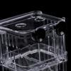 Double-Deck Clear Fish Breeding Isolation Box Aquarium Fish Tank Hatching House