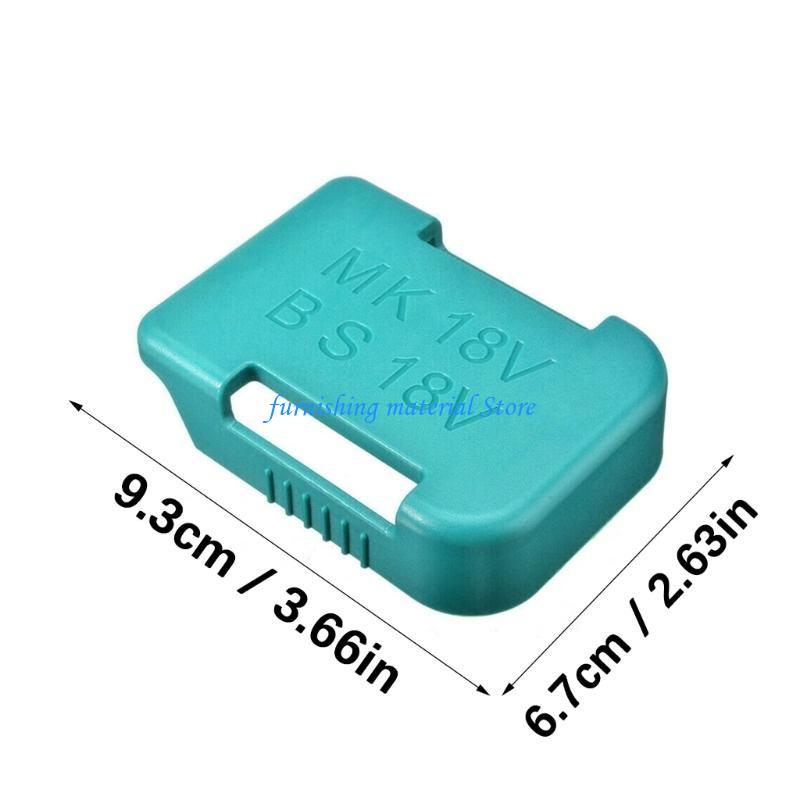 Y5GD Wall Mounted Battery Organizers For BL1830B 14.4V 18V Packs Secure Hold