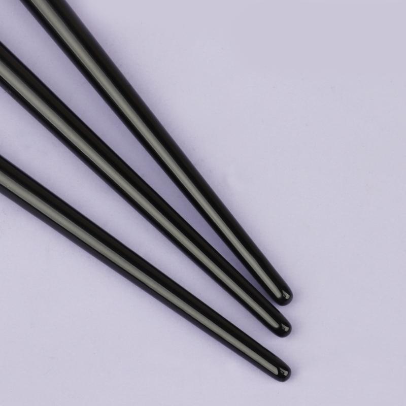 3pcs Fine Tip Angled Eyeliners Brushes With Wood Handle Makeup Brush For Detailed Looks Suitable For Various Occasion