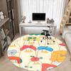 1pc Duck Pattern Chair Carpet for Office Non-Slip Mat for Office - Decorative Floor Mat  Yy251030198