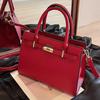 Bruidstas Premium textuur kleine tas dames tas grote capaciteit nieuwe rode envelop handtas rode bruiloft bruid schoudertas