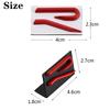 3D Metal Logo Emblem Car Front Grill Badge Rear Trunk Sticker For Polo Passat MK8 Tiguan CC Golf