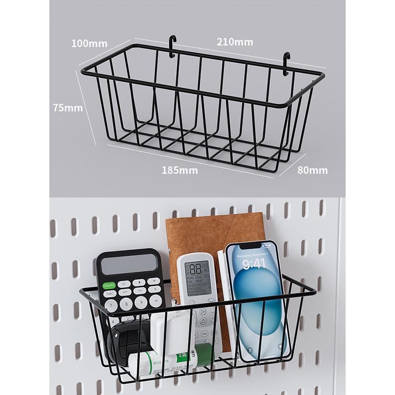 Pegboard Hooks & Baskets for Office, Home, or DIY Desktop Display