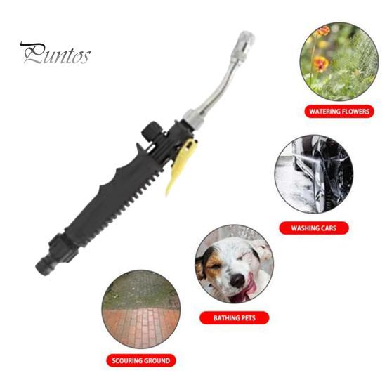 Tryska na mytí auta Vysokotlaký čistič 3 režimy Nastavitelný režim průtoku vody Netěsnostní Výkonné trysky Zahradní vodní tlaková myčka