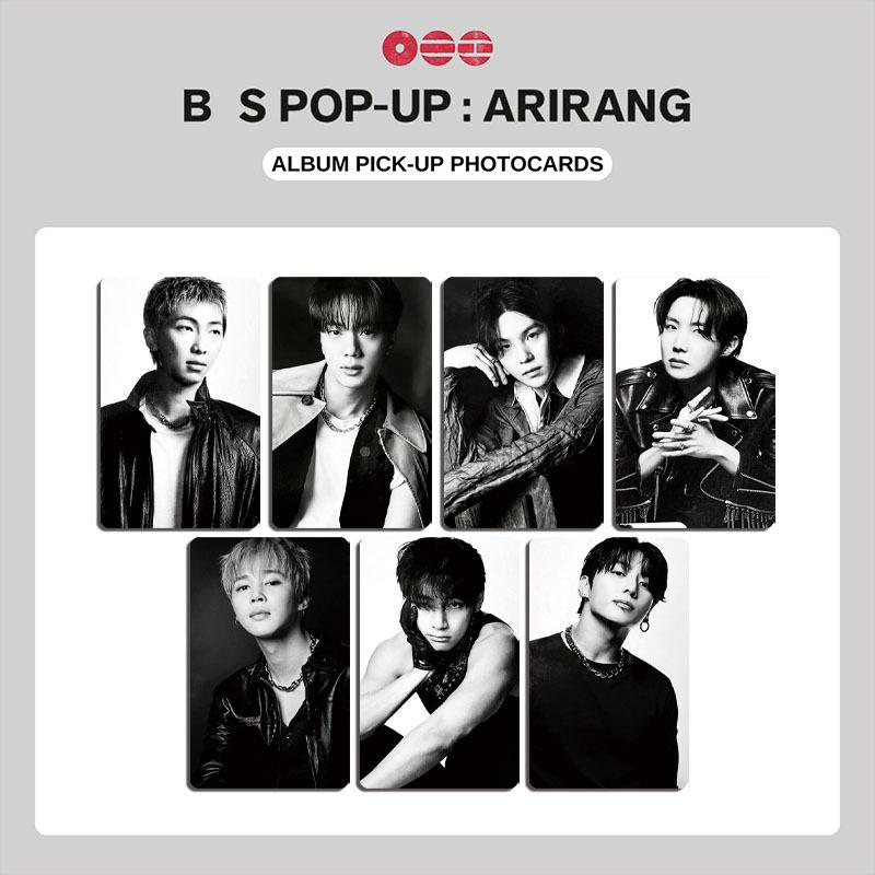7pz Kpop Bangtan Boys Carte Lomo, Stampa HD Album ARMY Fan Collezionismo Set Regalo, Idol di Moda Carte Fotografiche Collezionabili per Regalo Fan