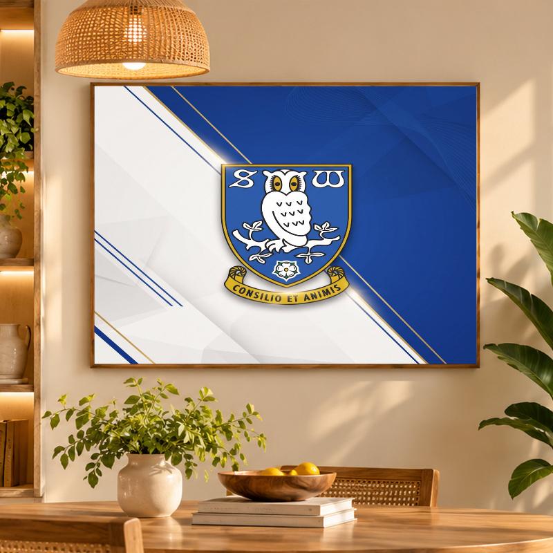 5D Diamond Painting Sheffield Wednesday DIY Full Drill Diamond Art Kit Home Decoration