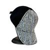 Heavy Industry Rhinestone Hat Peaked Cap Women's Trend Street Spring and Summer Baseball Cap Peaked Cap Pearl Fashion Versatile Hat