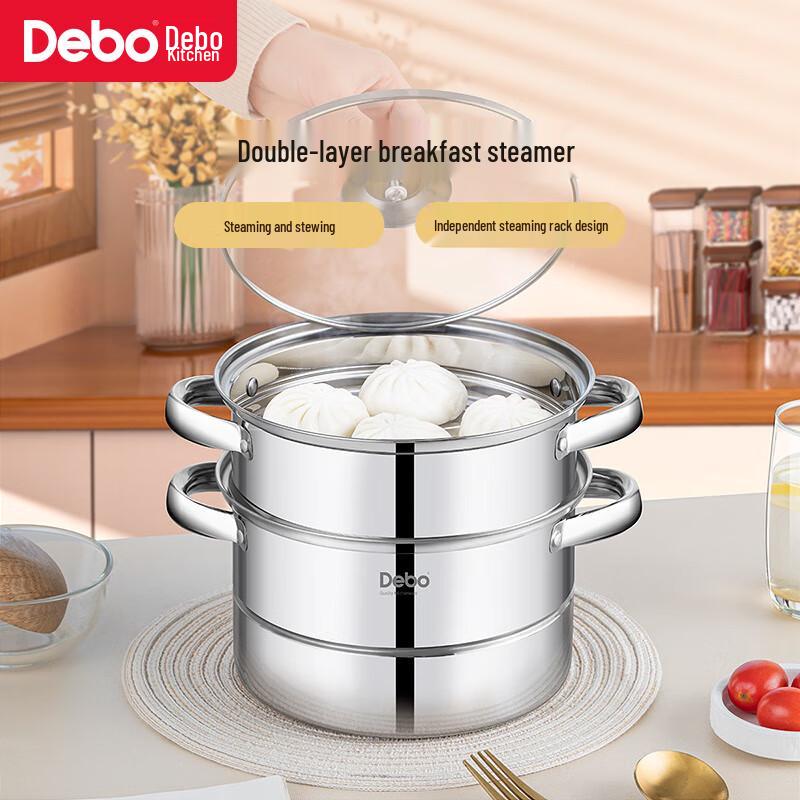 Пароварка Debo DEP-913 Koloom из нержавеющей стали