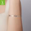 Smart Fairy Wind Butterfly Bracelet S925 Sterling Silver Elegant Temperament Bracelet Jewelry