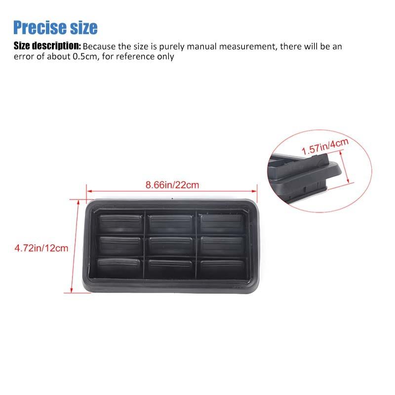 ABS Tailgate Vent Grille Decoration Cover Stickers For Jeep Wrangler JK 2007-2017 Interior Accessories