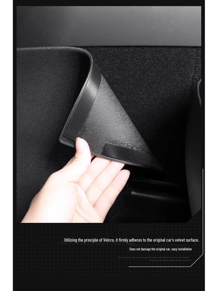 Tesla Model Y 25 New Version: Center Console Anti-Kick Pads - Protective Interior Panels, Model Y Accessories